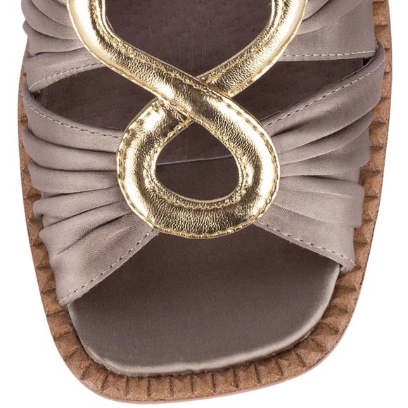 $89 NWT JEFFREY CAMPBELL Taupe Platforms - Picture 4 of 6